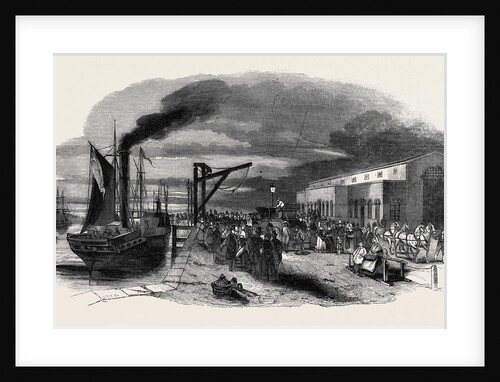 Boulogne, Embarkation of the Indian Mail by Anonymous