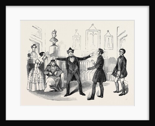 Scene from the New Drama of Martin Chuzzlewit, at the Lyceum Theatre. by Anonymous