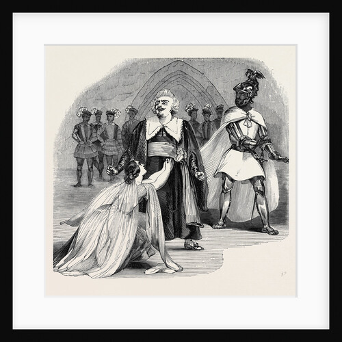 Scene from the Opera of Otello, at Her Majesty's Theatre. by Anonymous
