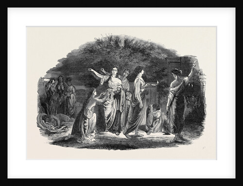 The Wise and Foolish Virgins, in the Royal Academy Exhibition by Anonymous