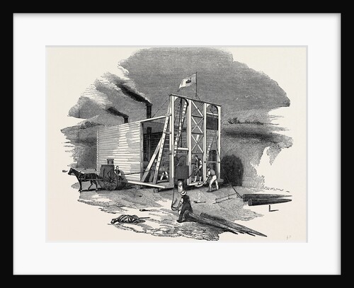 Patent American Steam Pile Driving Engine by Anonymous