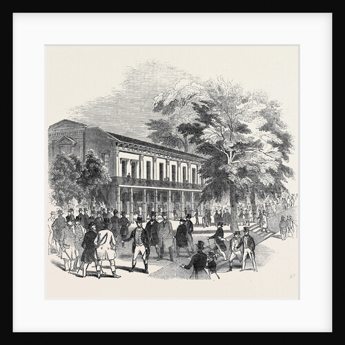Victoria Archery Rooms, the Council Dinner by Anonymous