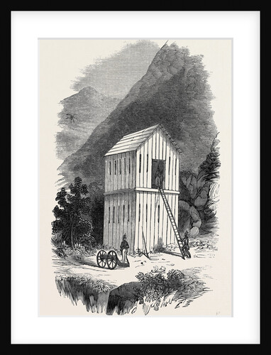 The French Block House Prison, in which Mr. Pritchard Was Confined by Anonymous