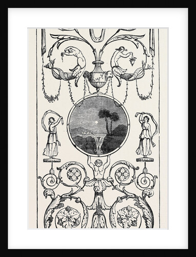 Mr. Fusell's Arabesque in Oil, the Government School of Design by Anonymous