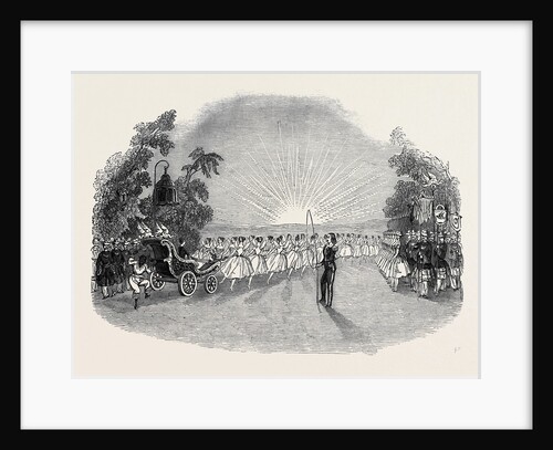 Scene from the Burlesque of Aladdin; or the Wonderful Lamp, at the Lyceum Theatre by Anonymous