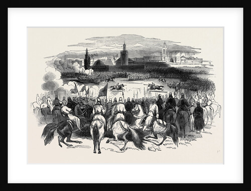 Review of Troops at Morocco by Anonymous