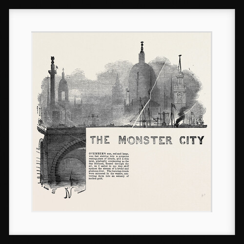 The Monster City by the Rev. Robert Jones by Anonymous
