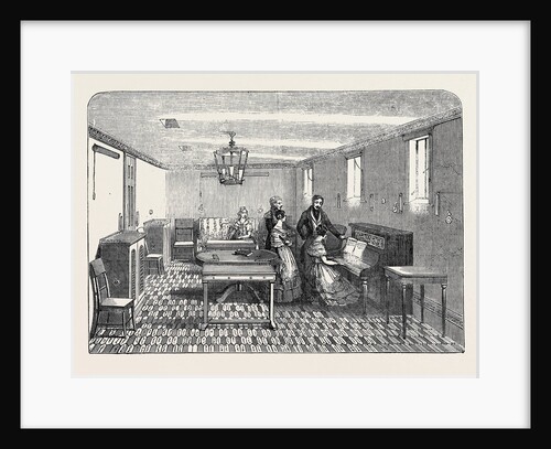 The Royal Yacht, the Drawing Room by Anonymous