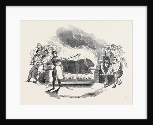 Roasting the Ox, at Buckingham by Anonymous