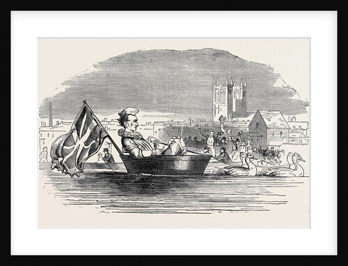 Barry, the Clown, on the Thames; UK by Anonymous