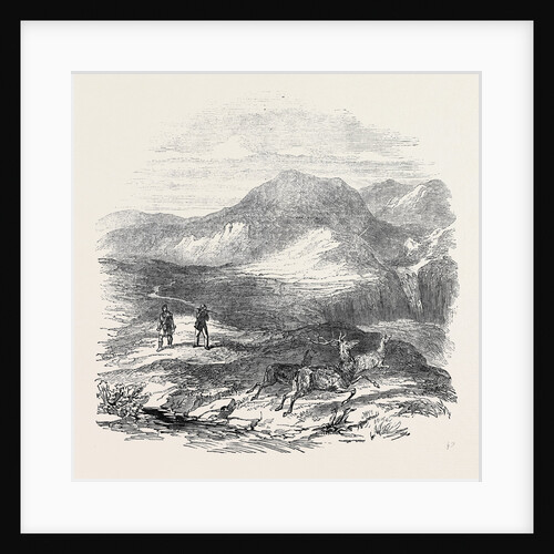 Prince Albert and Lord Glenlyon Deer-Stalking at Athol by Anonymous