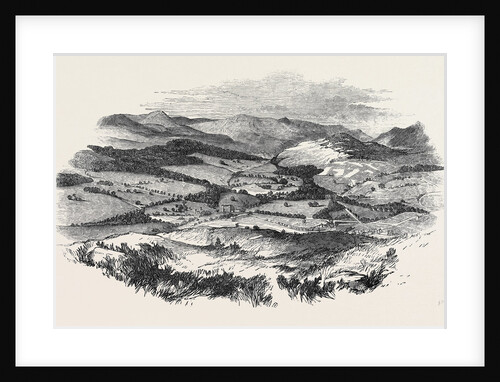 Blair Castle and Glen Tilt, from the Top of Tulloch by Anonymous