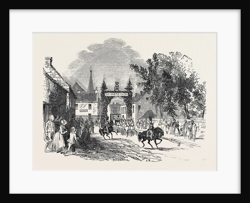 Entrance to Coupar Angus, the Queen's Second Visit to Scotland by Anonymous