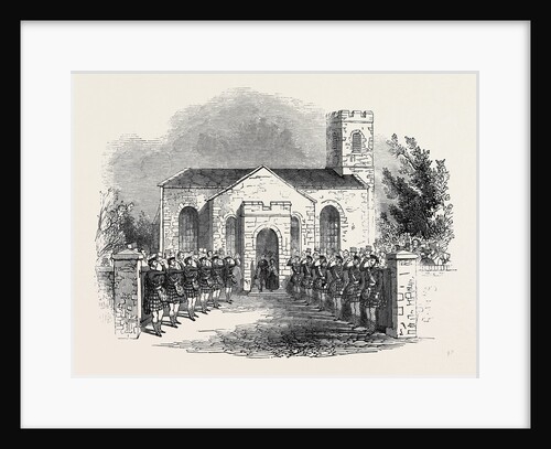 Her Majesty Leaving Blair Athol Church, the Queen's Second Visit to Scotland by Anonymous