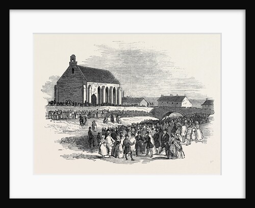 Haswell Colliery Explosion, Burial of the Dead by Anonymous