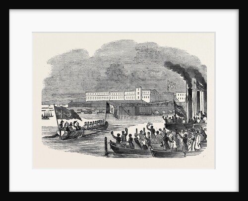Visit of the King of the French, Louis Philippe, to Queen Victoria: Debarkation at Portsmouth by Anonymous