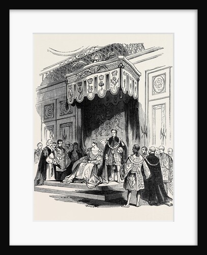 Enthronization of the Queen As Sovereign of the Order of the Garter by Anonymous