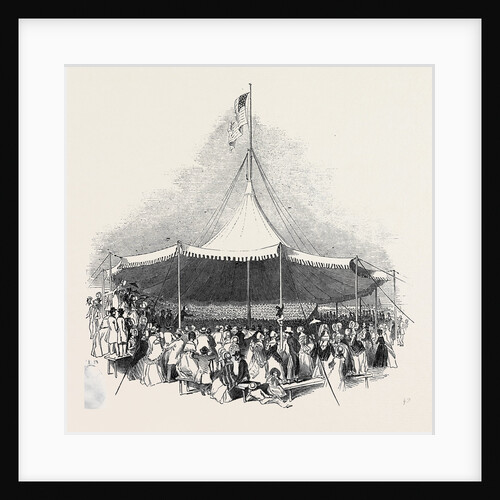 Interior of the Great Marquee by Anonymous