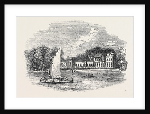 Orleans House, Twickenham; Once the Residence of Louis Philippe by Anonymous