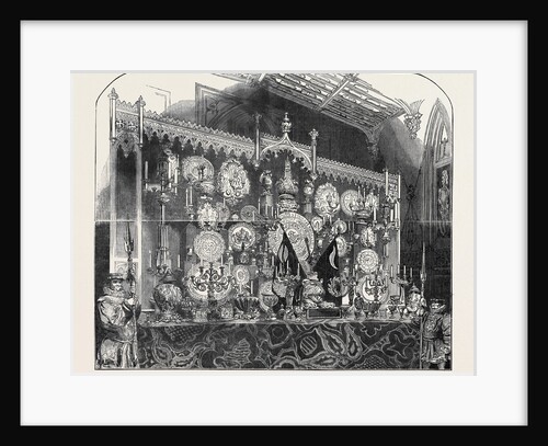 The Grand Buffet, St. George Hall, at the Garter Banquet, Given to His Majesty the King of the French by Anonymous