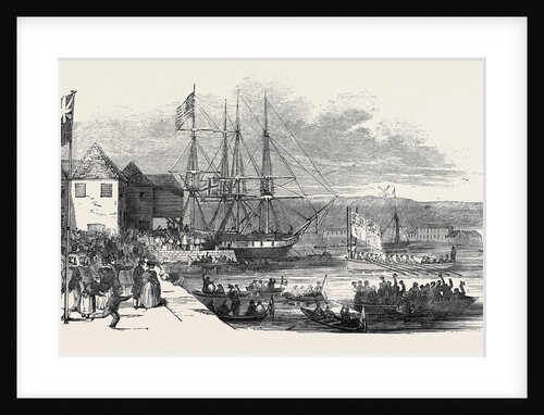 Her Majesty Landing at Cowes, Isle of Wight by Anonymous