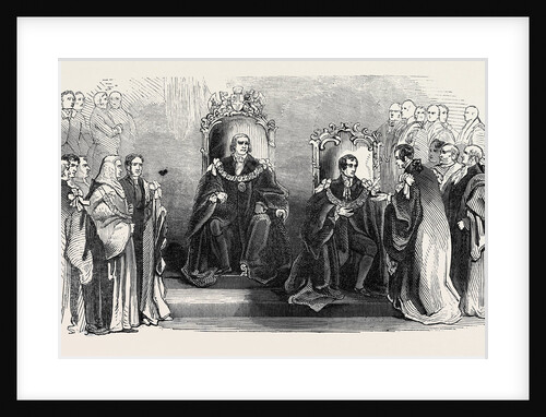 Ceremony of Inducting the New Lord Mayor Into His Office by Anonymous