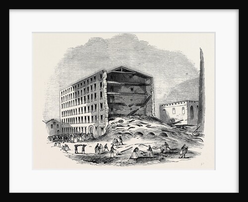 Ruins of the Lower-House Mill, Near Oldham by Anonymous