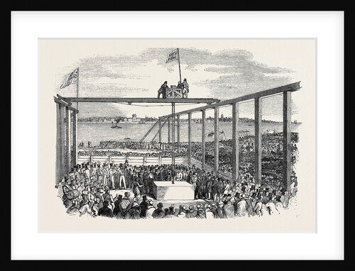 Ceremony of Laying the First Stone of the Birkenhead Docks by Anonymous
