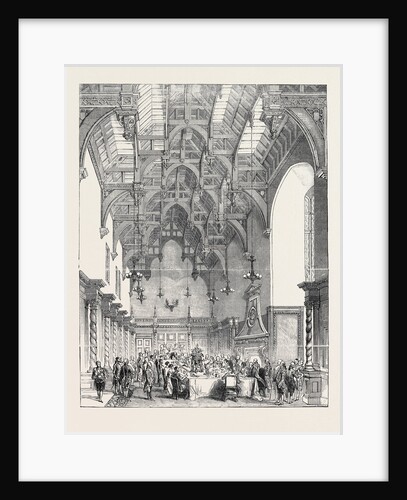 The Banquet in the Great Hall, at Burghley by Anonymous