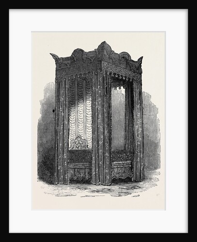 Queen Elizabeth's State Bed. by Anonymous