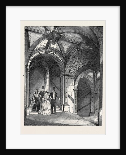 Curious Staircase, at Burghley. by Anonymous