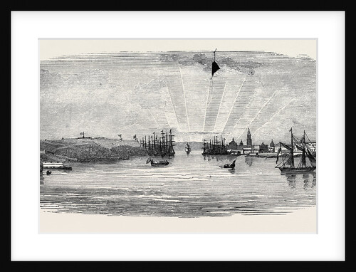 Town and Harbour of Havannah by Anonymous