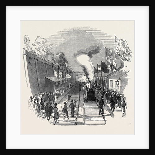 Her Majesty's Return, the Weedon Station by Anonymous