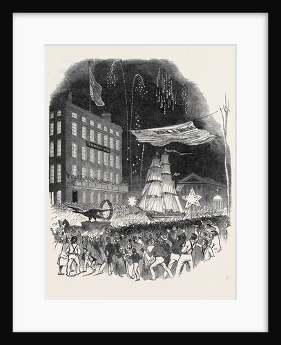 Torch Light Procession in New York, United States by Anonymous