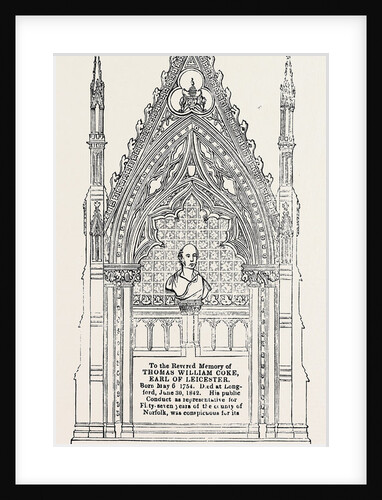 Monument to the Earl of Leicester in Longford Church, Derbyshire by Anonymous