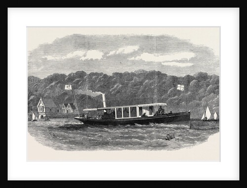 The Twin-Screw Steam-Launch Ladybird 1871 by Anonymous