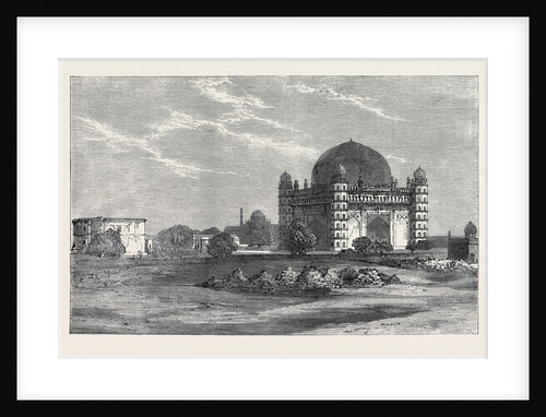Tomb of Mohammed Adil Chah Beejapoor India 1871 by Anonymous