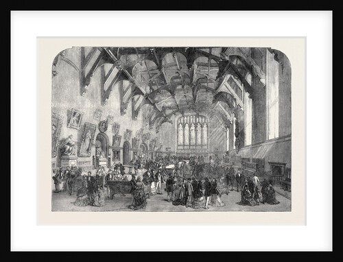 The British Association at Edinburgh: The Great Hall of the Parliament House 1871 by Anonymous