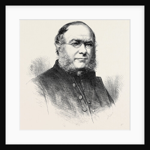 The Late Very Rev. H.L. Mansel D.D. Dean of St. Paul's 1871 by Anonymous