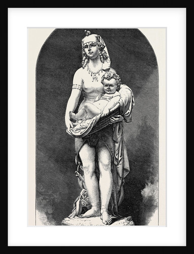 Presentation of the Child Moses, in the International Exhibition 1871 by Anonymous