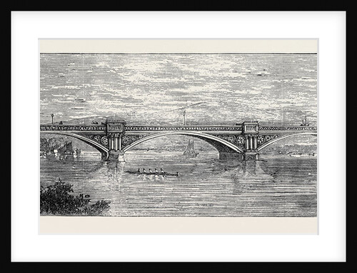 New Nottingham Bridge 1871 by Anonymous