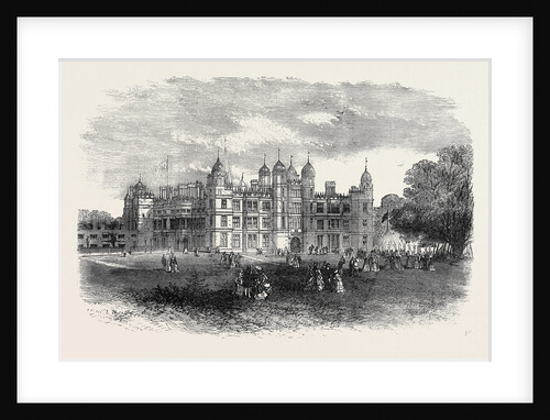 Burghley House Near Stamford the Seat of the Marquis of Exeter 1871 by Anonymous