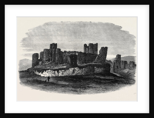 Royal Archaeological Institute in Wales: Caerphilly Castle 1871 by Anonymous