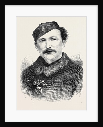 Sir Randall Roberts Bart. Captain of the Irish Eight at Wimbledon 1871 by Anonymous