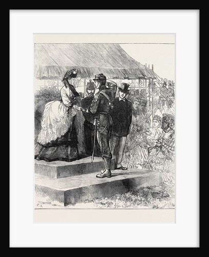 Princess Louise Presenting the Prizes at Wimbledon 1871 by Anonymous