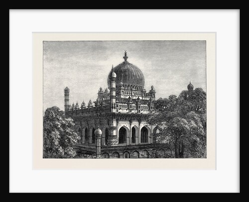 Tomb of King Ibrabim at Beejapoor India 1871 by Anonymous