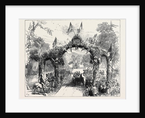 Arrival of the Earl of Pembroke at Wilton 1871 by Anonymous
