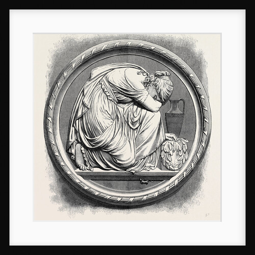 Grief, Berlin in the Royal Academy Exhibition 1871 by Anonymous