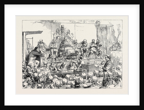 The Tichborne Trial: Sketch in Court 1871 by Anonymous