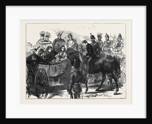 The French Prince Imperial at Queen Victoria's Review in Bushey Park 1871 by Anonymous